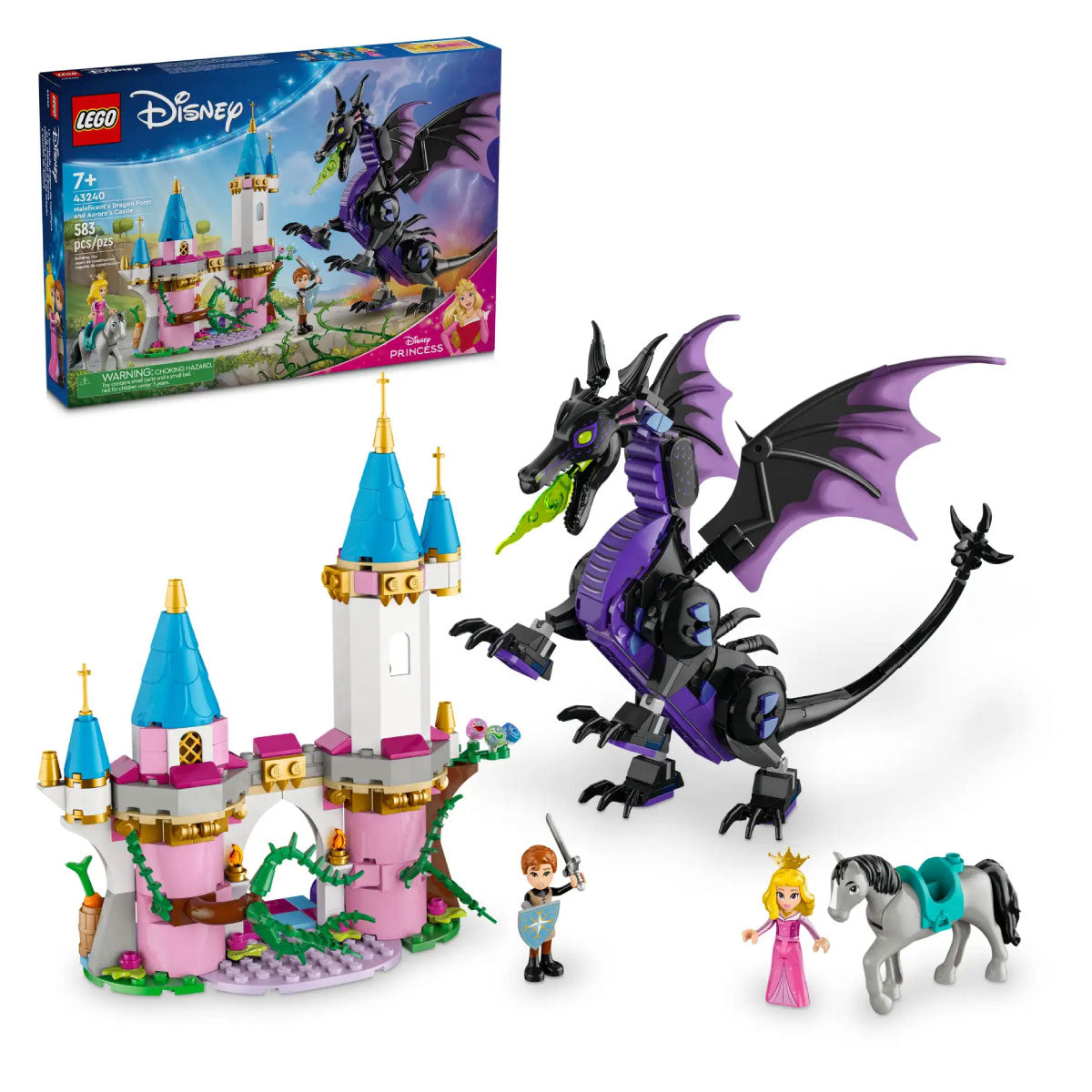 LEGO Disney Maleficent’s Dragon Form and Aurora’s Castle