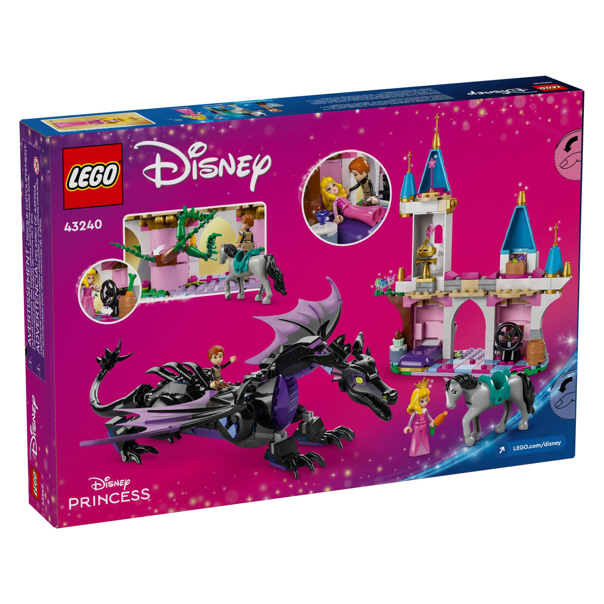 LEGO Disney Maleficent’s Dragon Form and Aurora’s Castle