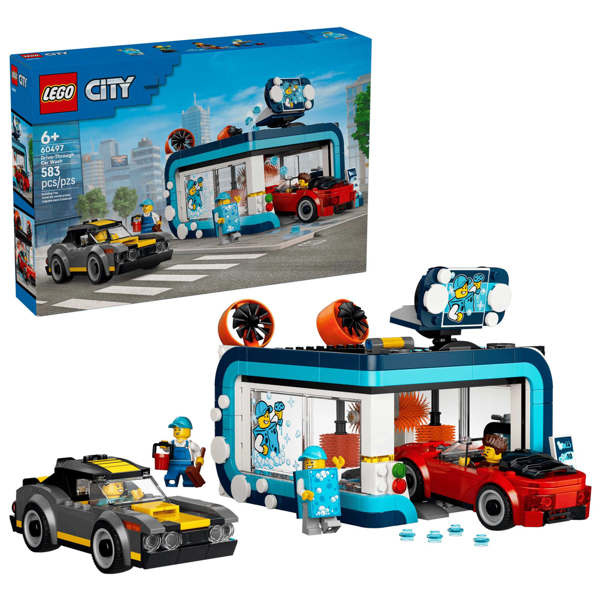 LEGO CITY Drive-Through Car Wash