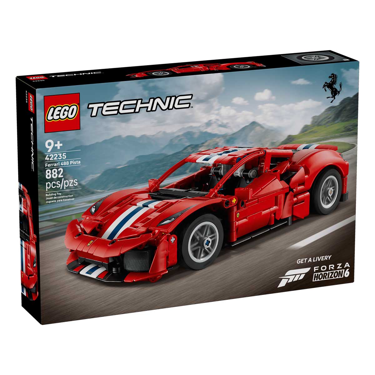 LEGO TECHNIC Ferrari 488 Pista Car
