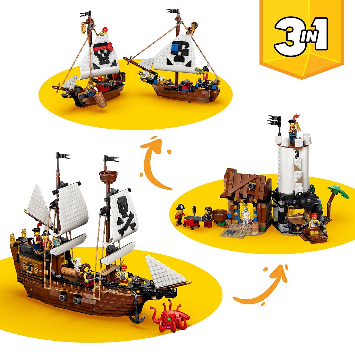 LEGO CREATOR 3 in 1 Pirate Ship