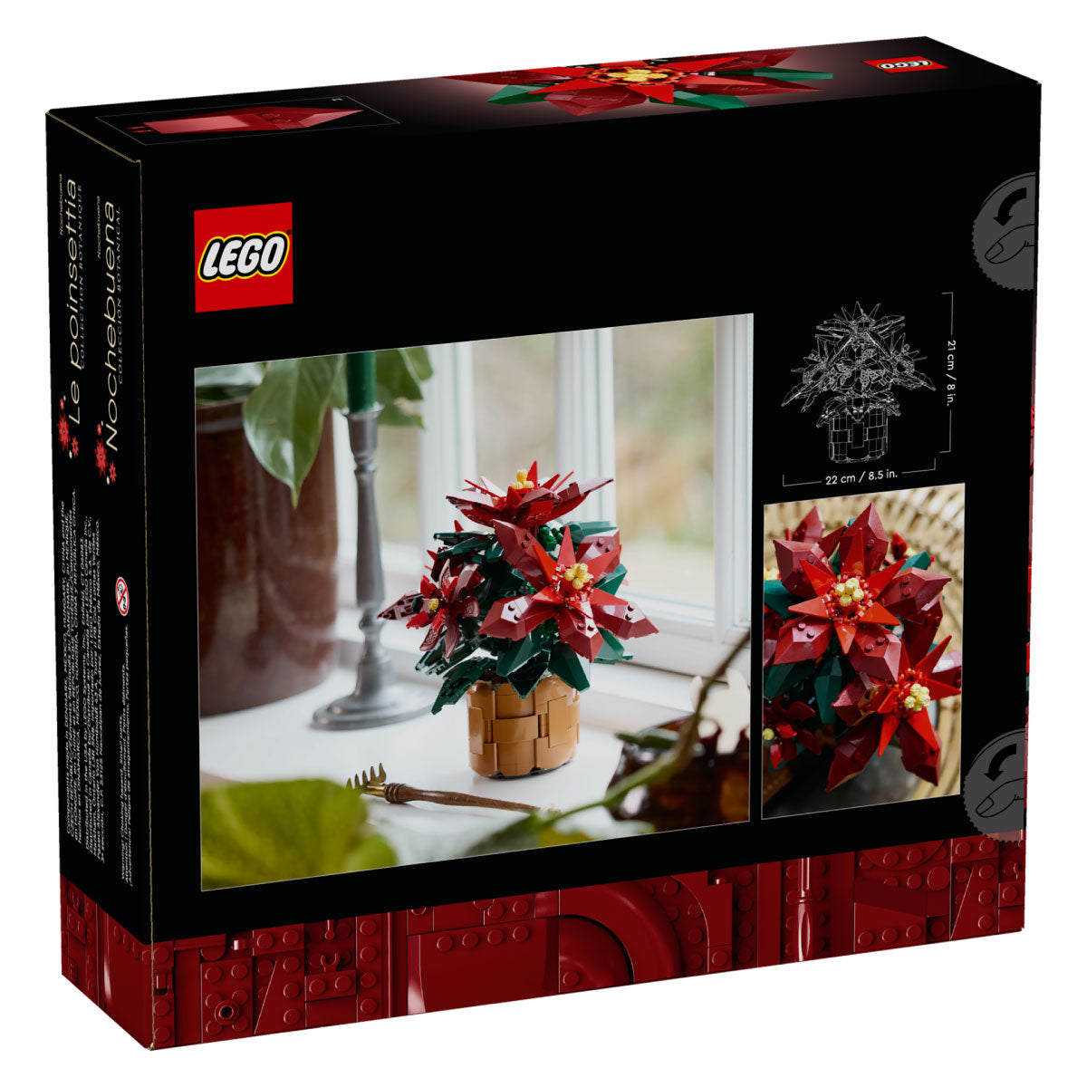 LEGO Icons Poinsettia Plant