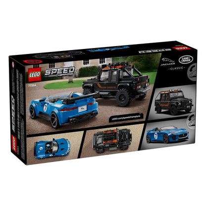 LEGO SPEED CHAMPIONS Jaguar Project 7 & Land Rover Defender