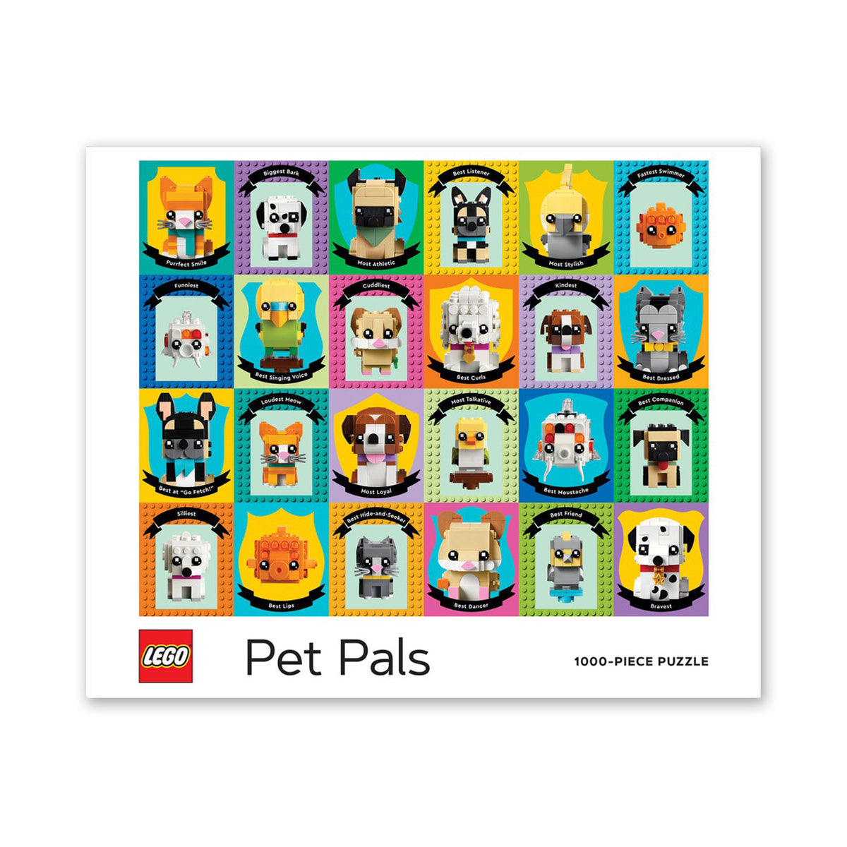 LEGO Pet Pals Puzzle, 1000 pieces, Chronicle Books.