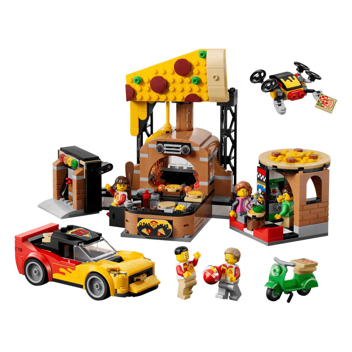 LEGO CITY Pizza Delivery Experience