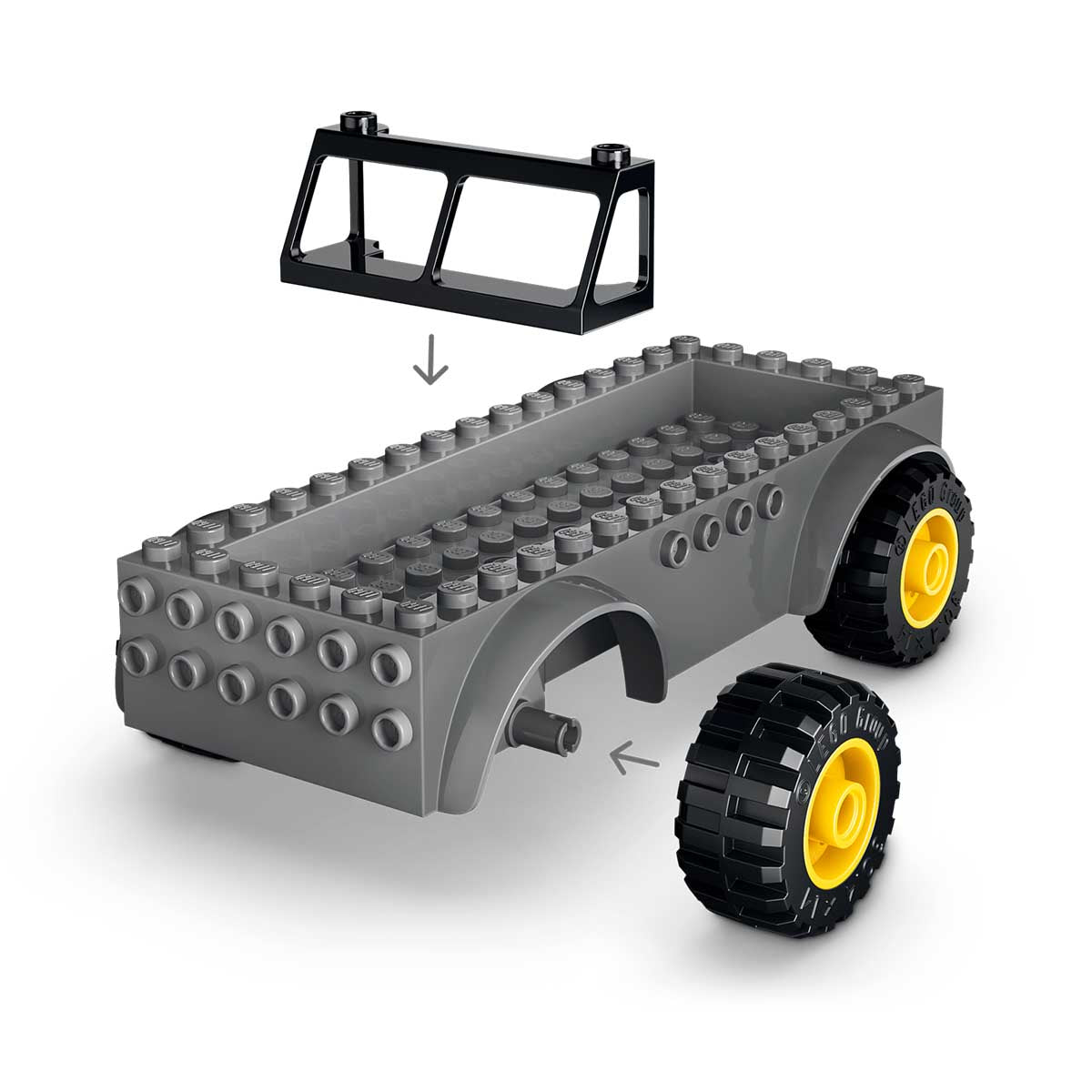 LEGO JURASSIC WORLD Young T. rex Transporter Truck