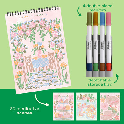 Lifelines FlowArt - Trace-By-Line - Brunch in Bloom