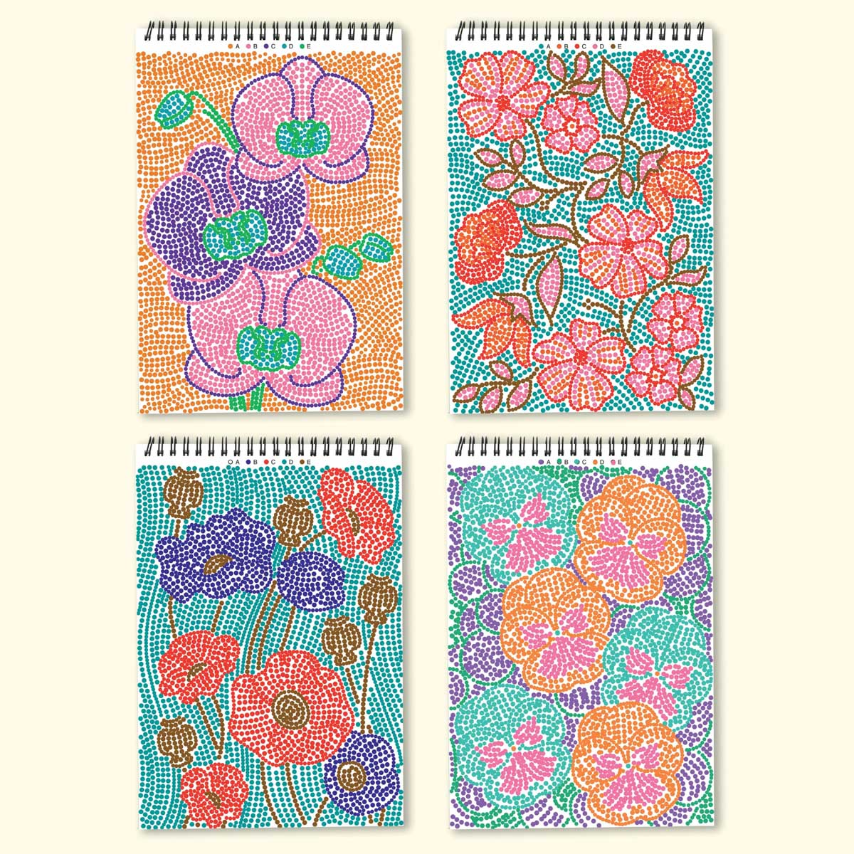 Lifelines FlowArt - Dot-By-Letter - Botanicals