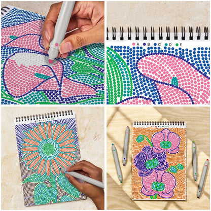 Lifelines FlowArt - Dot-By-Letter - Botanicals