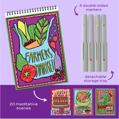 Lifelines FlowArt - Color to Reveal - Foodie Fun