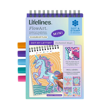 Enchanted Magic Lifelines FlowArt - Mini Dot-By-Letter