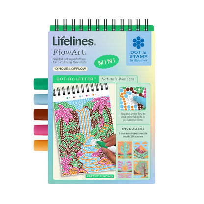 Nature's Wonders Lifelines FlowArt - Mini Dot-By-Letter