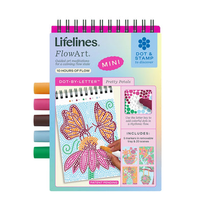 Pretty Petals Lifelines FlowArt - Mini Dot-By-Letter