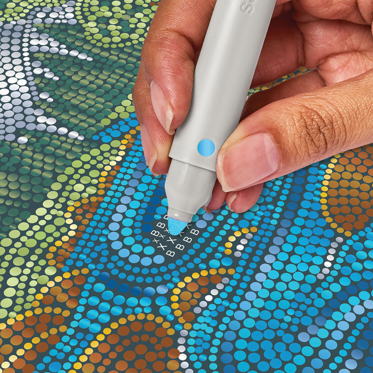 Lifelines FlowArt - Dot-By-Letter - Winter Holiday Minis with Metallic Ink