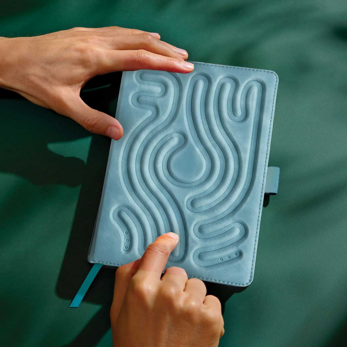 Lifelines Journal Wellness Gift Set - Blue