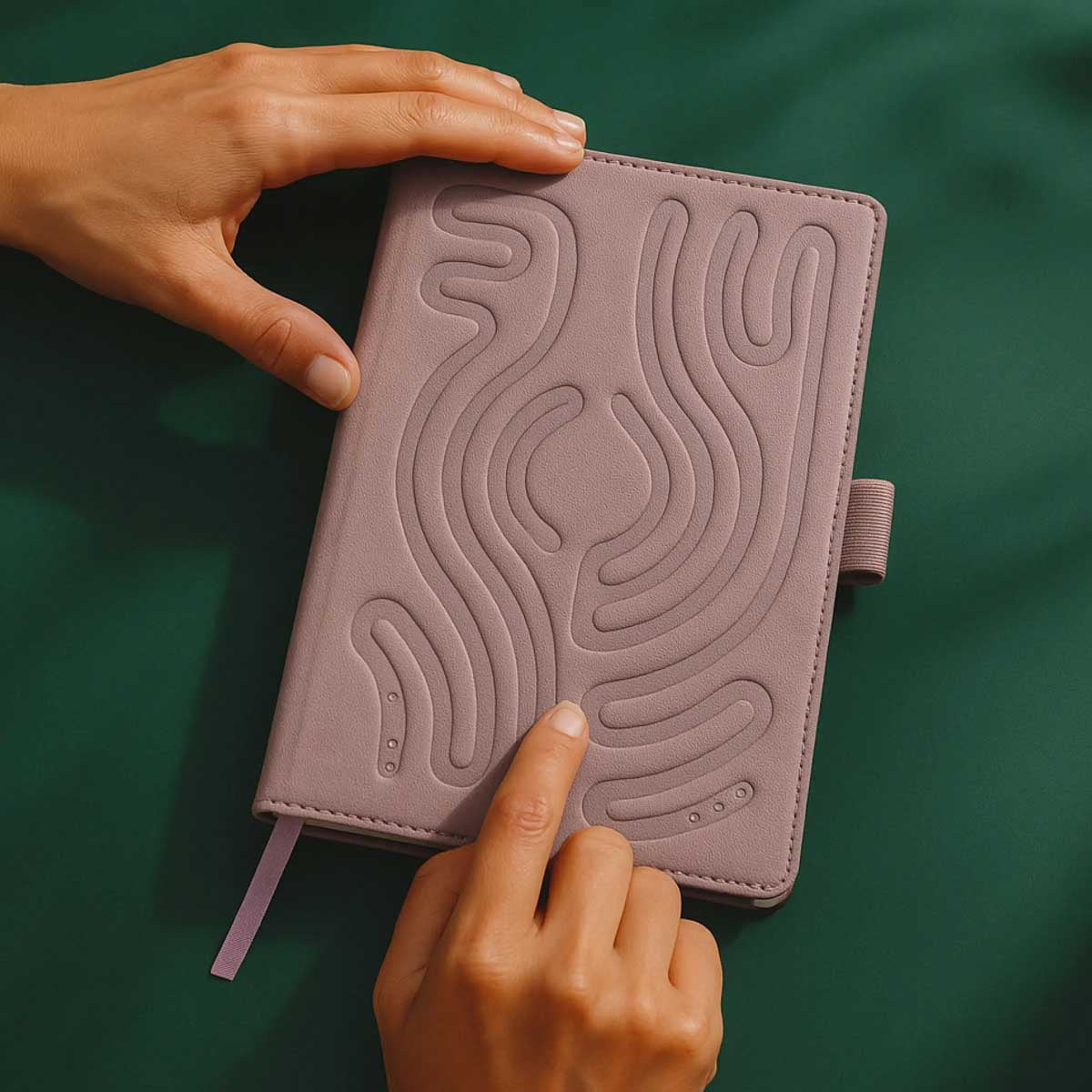 Lifelines Journal Wellness Gift Set - Pink