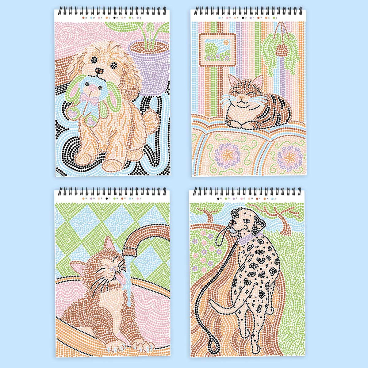 Lifelines Lifelines FlowArt Dot-By-Letter - Wags & Whiskers