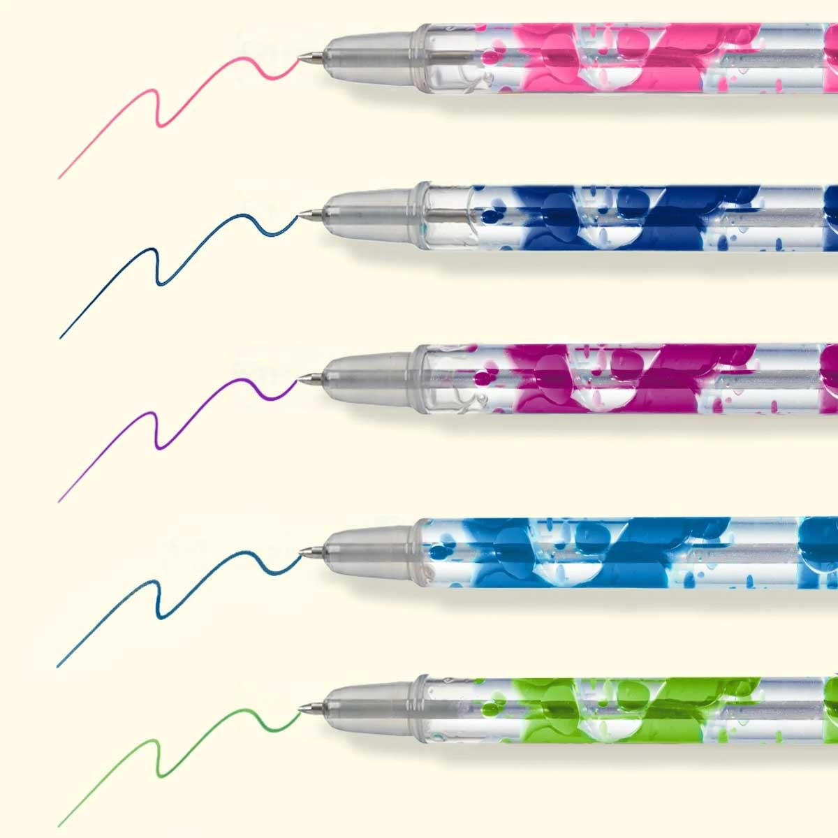 Lifelines Lifelines Scented Lava Gel Pens, Brights 5 pk