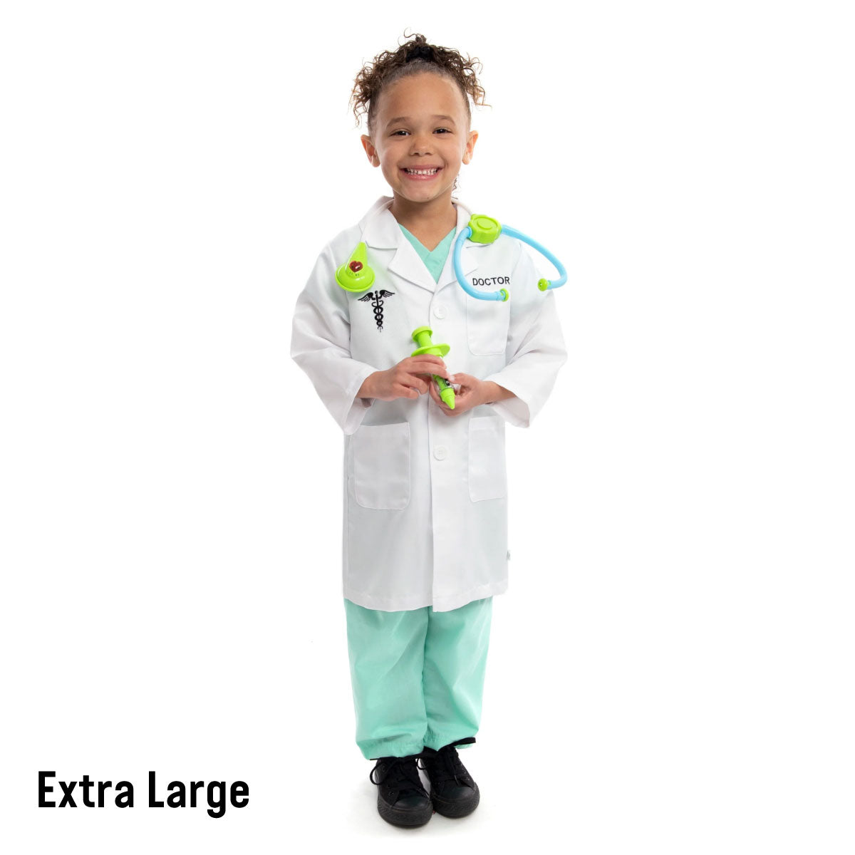 Little Adventures Doctor Coat and Scrubs Set Size Extra Large