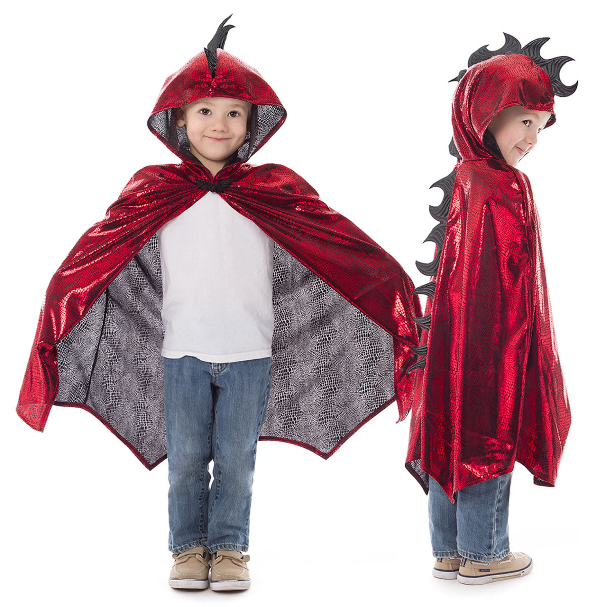 Little Adventures Dragon Cloak - Red
