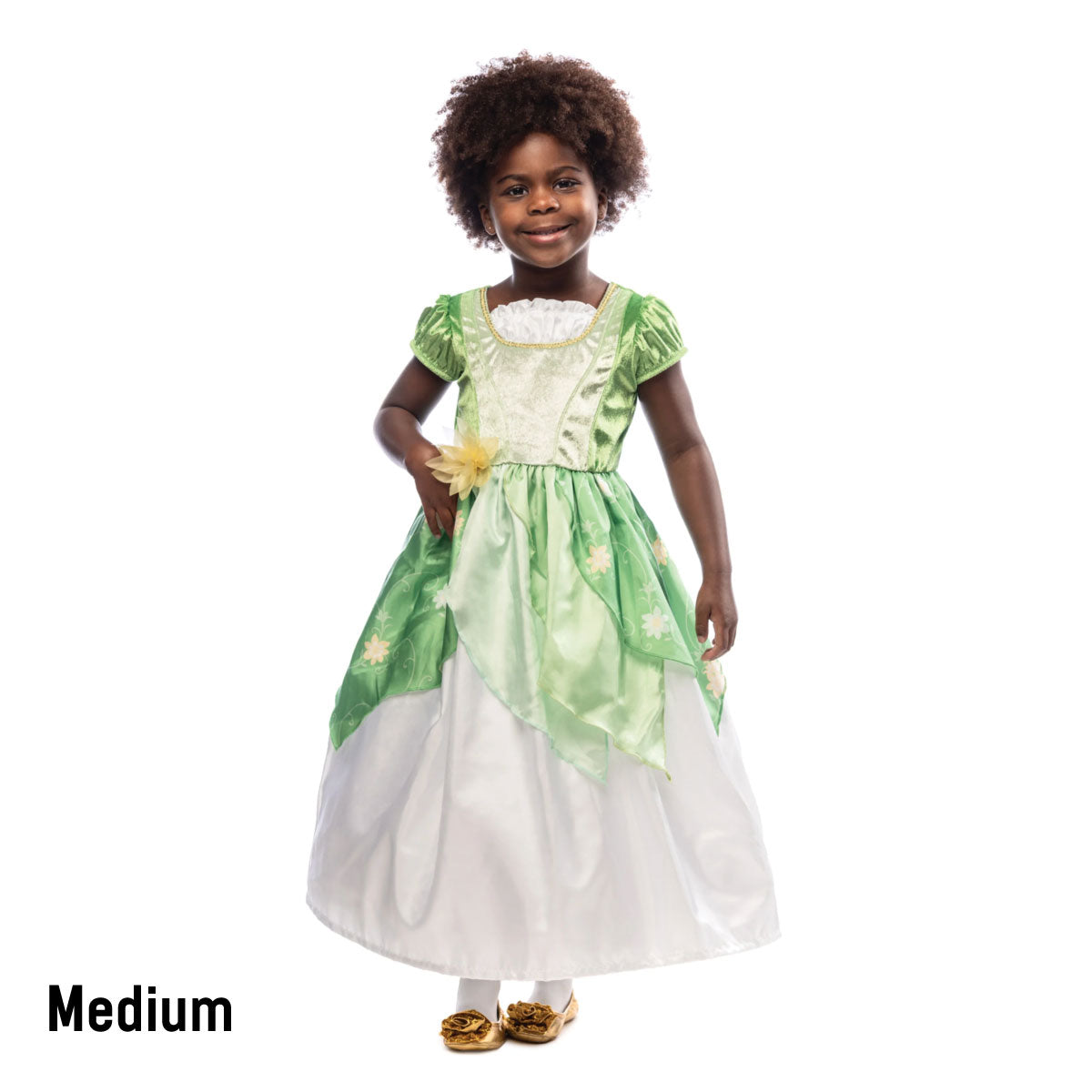 Little Adventures Lily Pad Princess Dress Size Medium