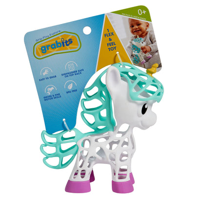 Lexi Unicorn Grabits Gripimals Baby Toy