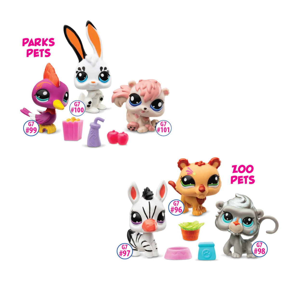 Littlest Pet Shop Pet Trios - Generation 7 Wave 2