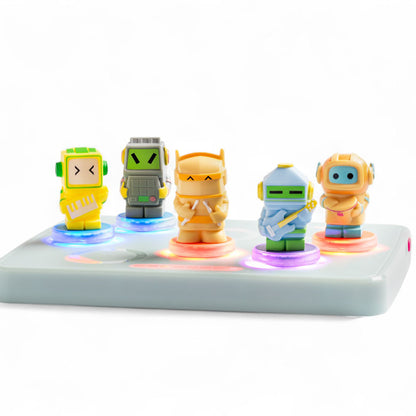 Loops Lab Band 8 Bit Allstars Game Music 5 Figurines Set