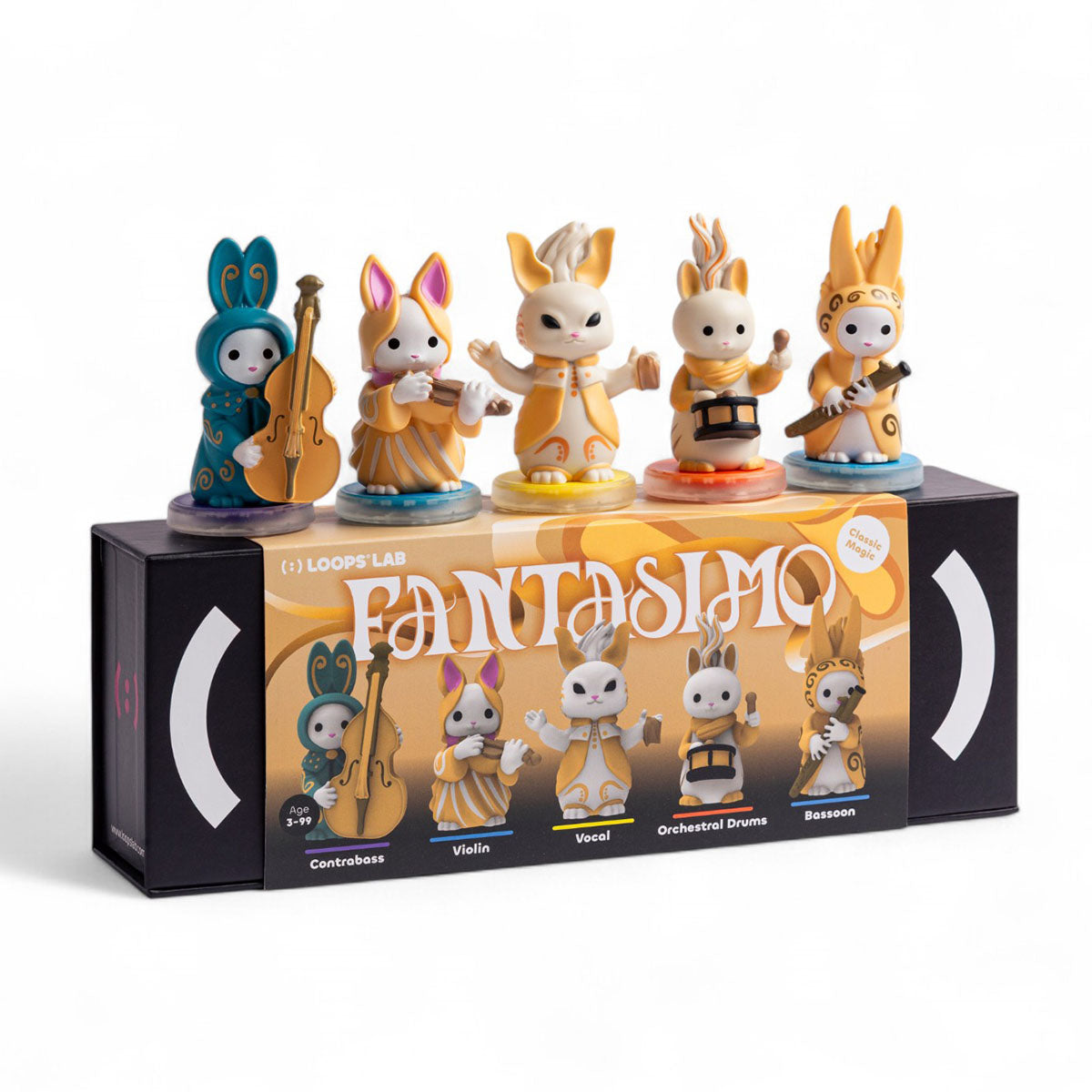 Loops Lab Band Fantasimo Classical 5 Figurines Set