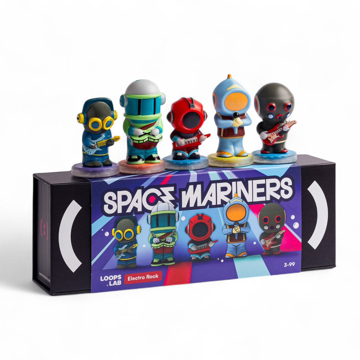 Loops Lab Band Space Mariners Galactic Rock 5 Figurines Set