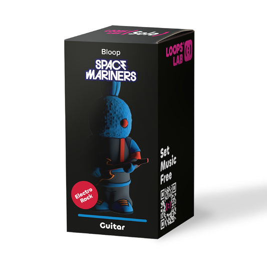Loops Lab Solo Space Mariners - Bloop - Guitar Single Figurine