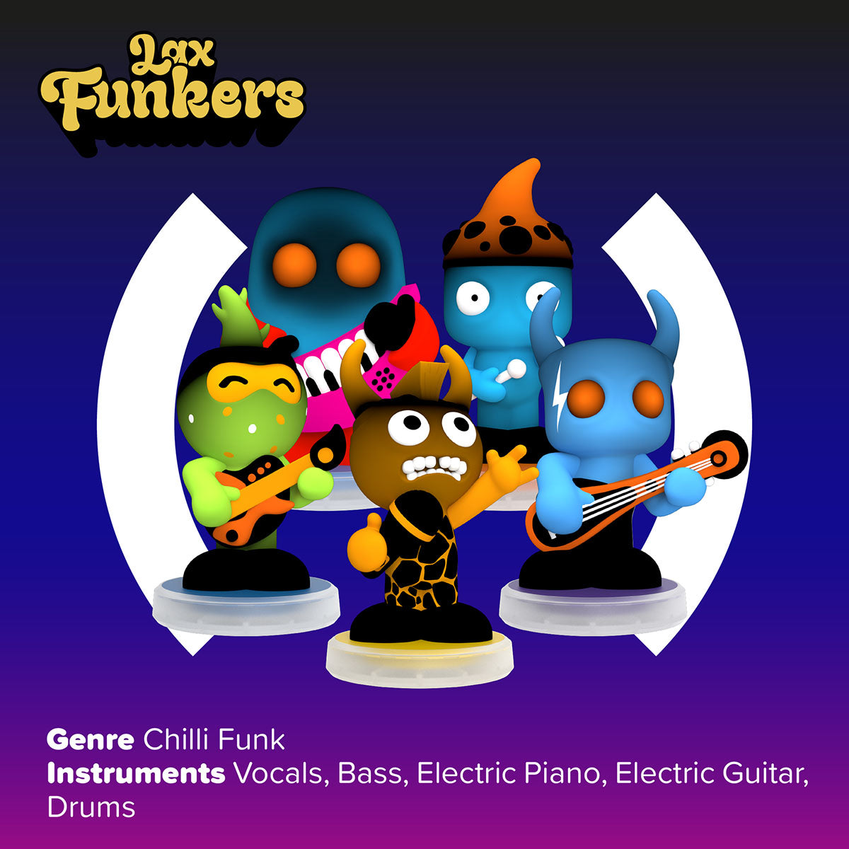 Loops Lab Starter Set - 8 Spot Stage and Lax Funkers Band