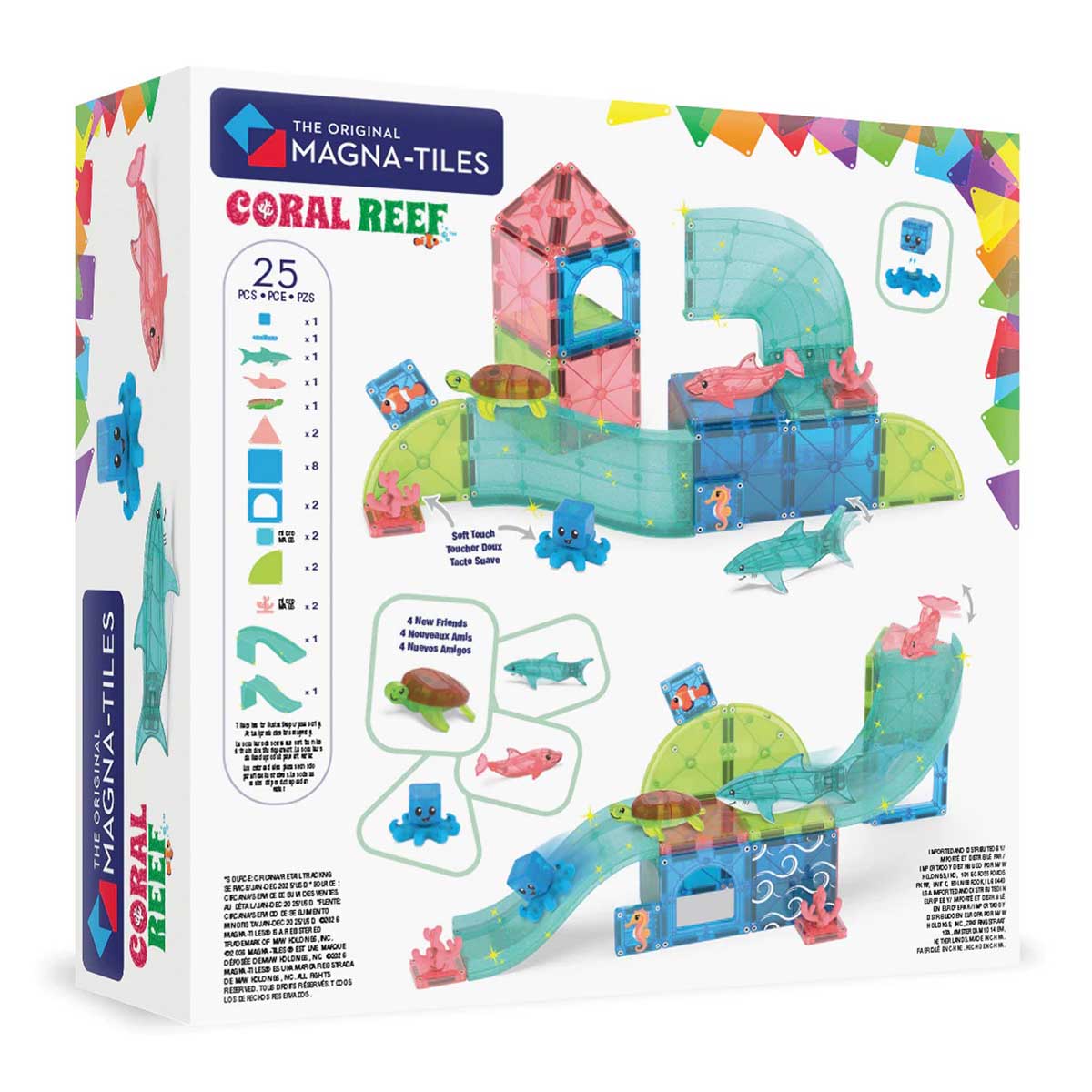 Magna-Tiles MAGNA-TILES Coral Reef 25-Piece Set