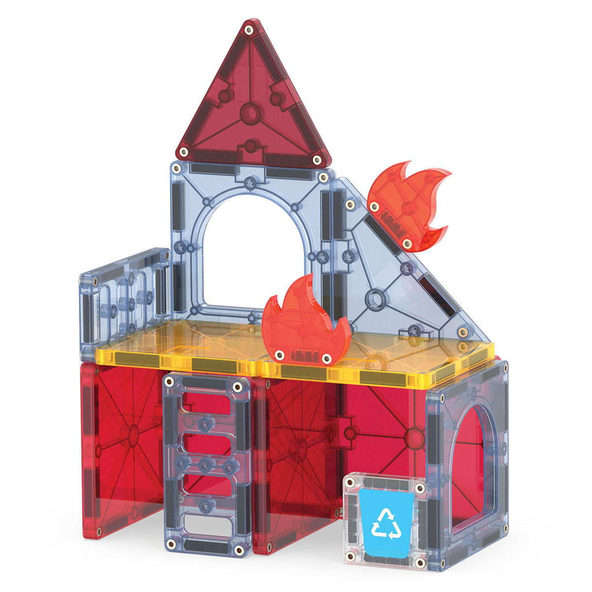Magna-Tiles Fire Rescue 27 piece Set
