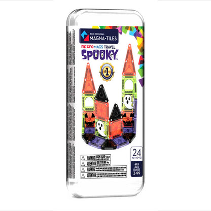 Magna-Tiles MAGNA-TILES microMAGS Spooky Travel 24-Piece Set
