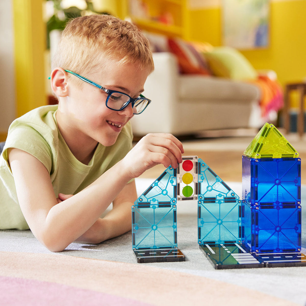 Magna-Tiles Police Patrol 20 piece Set