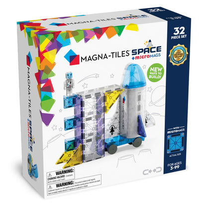 Magna-Tiles Space 32 Piece Set with MicroMagsMagna-Tiles Space 32 Piece Set with MicroMags