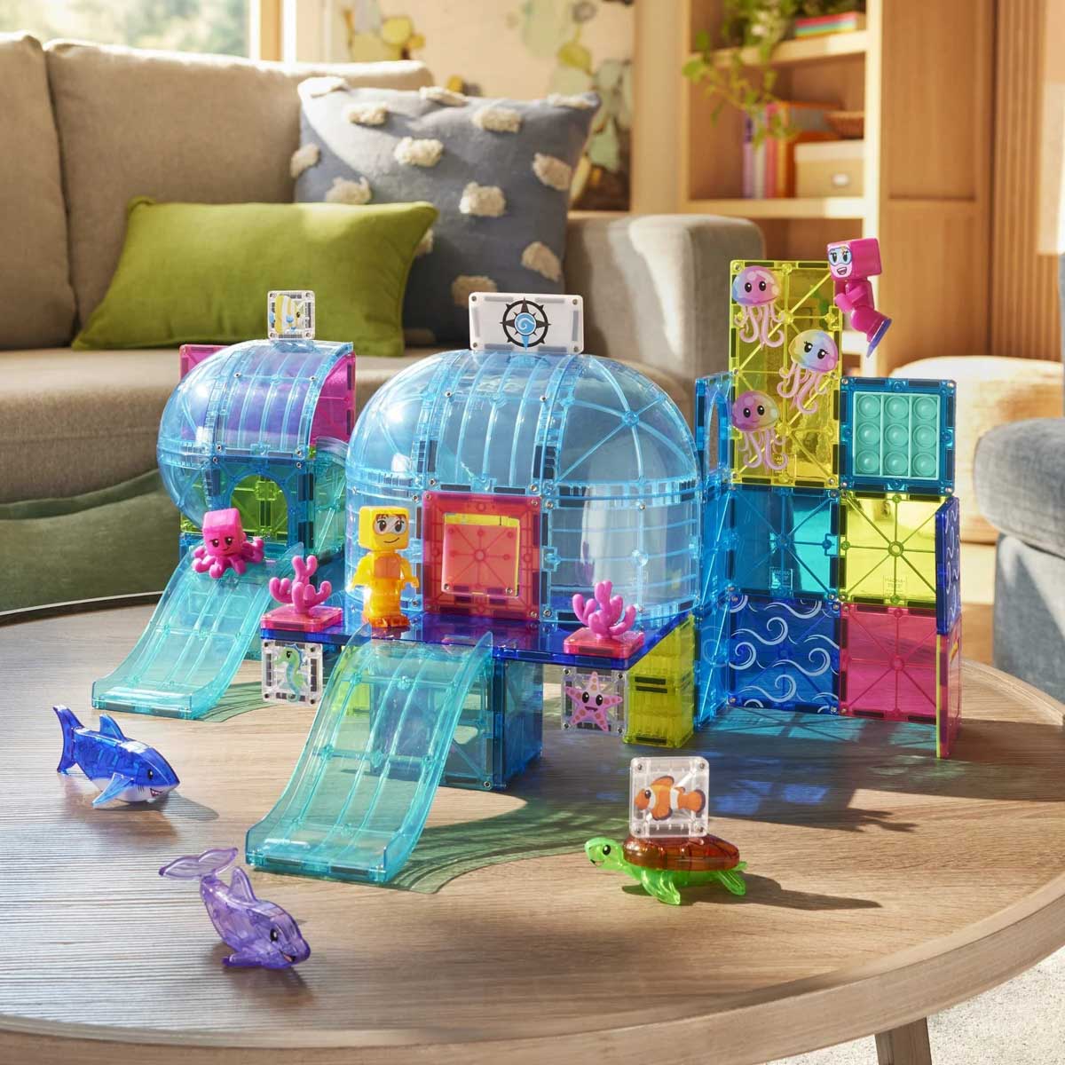 Magna-Tiles MAGNA-TILES Undersea Adventure 58-Piece Set