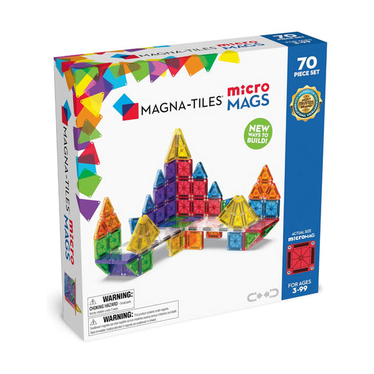 Magna-Tiles microMAGS 70 piece Deluxe Set