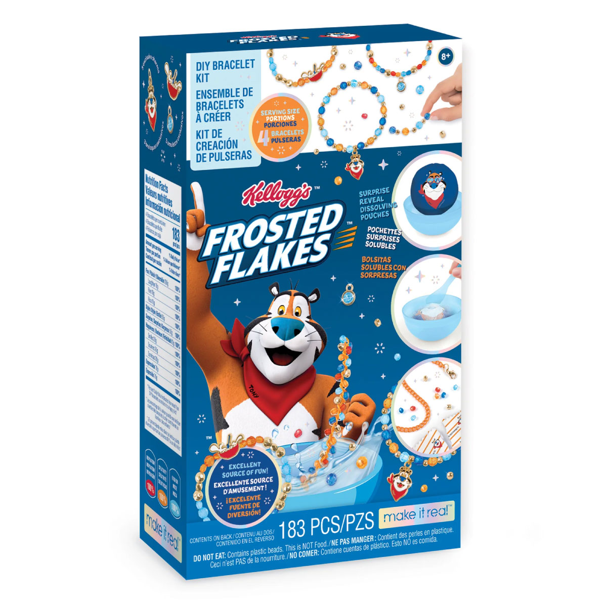 Cerealsly Cute Kelloggs Frosted Flakes DIY Bracelets Kit from Make It Real