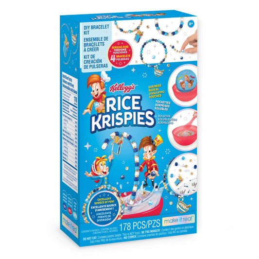 Cerealsly Cute Kelloggs Rice Krispies DIY Bracelets Kit from Make It Real