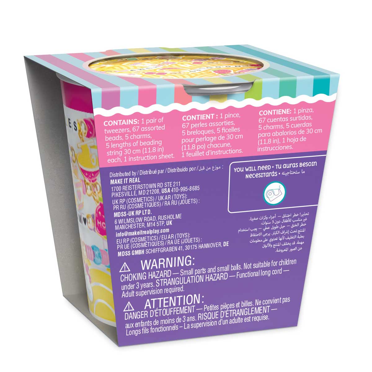 Knot Noodles Bracelet Kit from Make It Real