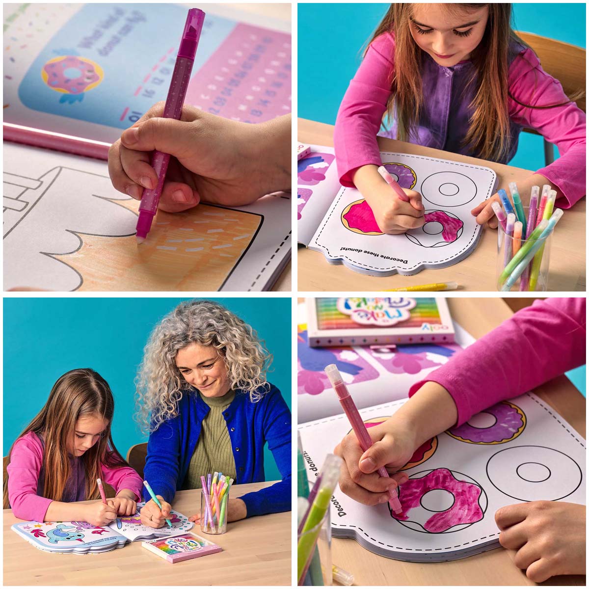 Make No Mistake! Sparkle Glittery Erasable Markers from Ooly