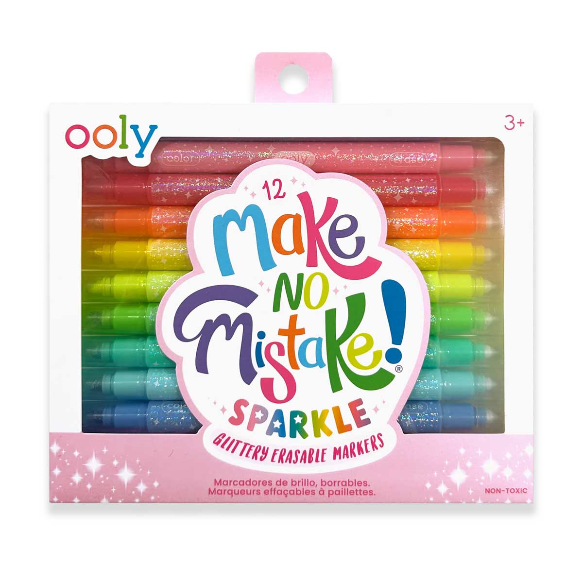 Make No Mistake! Sparkle Glittery Erasable Markers from Ooly