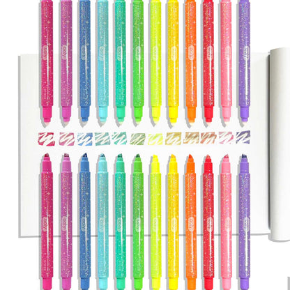 Make No Mistake! Sparkle Glittery Erasable Markers from Ooly