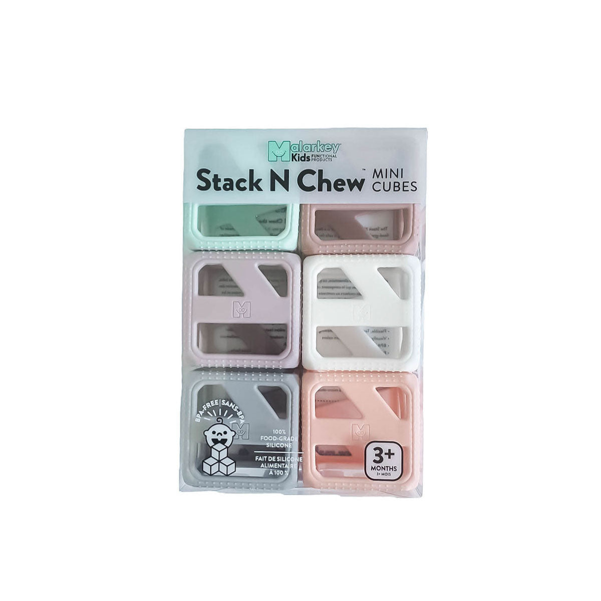 Chew Cube Stack 'n Chew Mini Cubes - Pastel