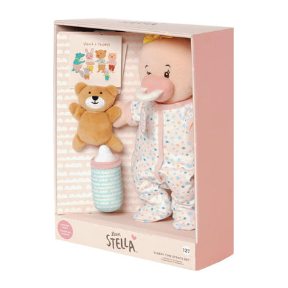 Love, Stella Sleepy Time Set Peach Doll with Blonde Tuft