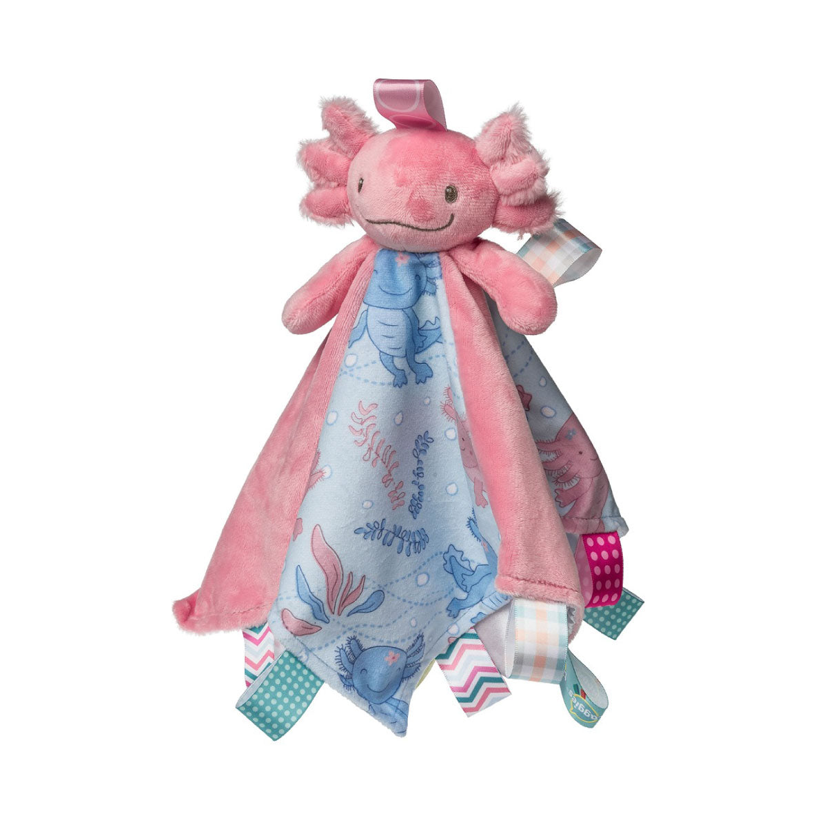 Taggies Axolotl Blanket - Lizzy Pink