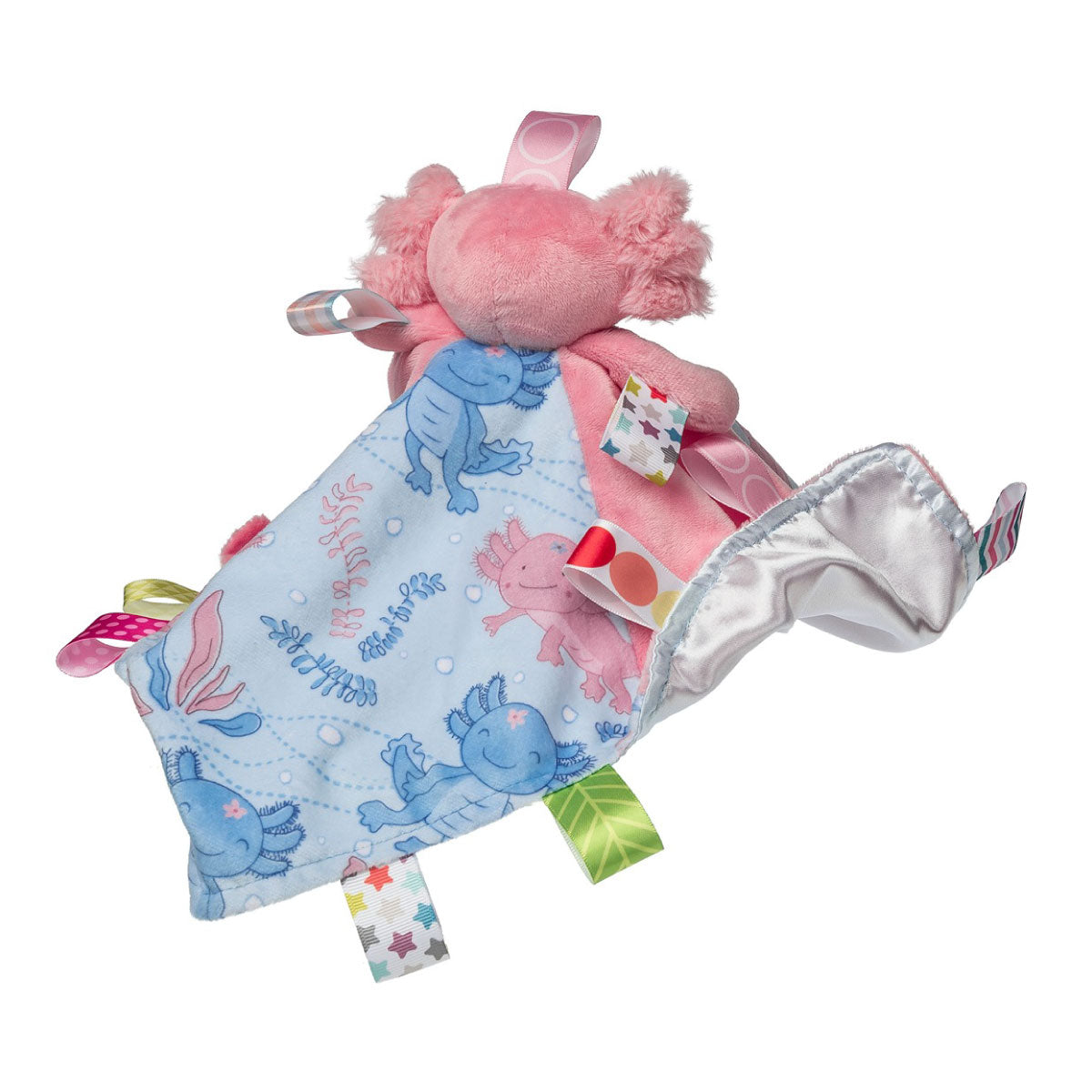 Taggies Axolotl Blanket - Lizzy Pink