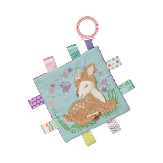 Taggies Crinkle Me 6x6 Square - Flora Fawn